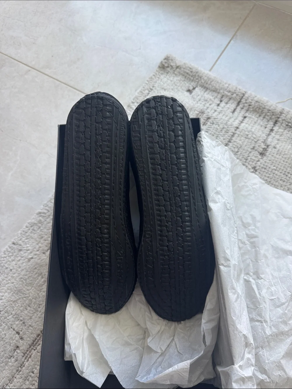 The Kooples Black Slip-On Loafers